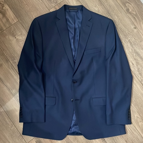 Navy Blue Suit Jacket - Picture 1 of 16